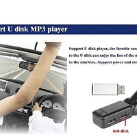 НЕМСКО Bluetooth зарядно устройство за кола и mp3 плейър, Стерео технология, Захранване за автомобилна запалка + ЛЕД ФЕНЕР