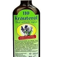 НЕМСКО Масажното масло от 110 билки Krauterol Germany + ЛЕД ФЕНЕР