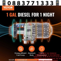 НЕМСКИ Хоризонтална дизелова печка 12V 8kw + ЛЕД ФЕНЕР