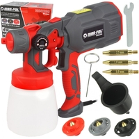 НЕМСКИ Пистолет за Боядисване Електрически MAR-POL 800мл.Полша + ЛЕД ФЕНЕР