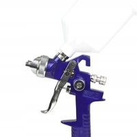 НЕМСКИ Бояджийски Пистолет с Горно Казанче Mar-Pol HVLP / 1,4 мм M80627 + ЛЕД ФЕНЕР