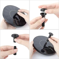 НЕМСКИ Соларен фонтан за градина + ЛЕД ФЕНЕР