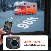 НЕМСКА 8KW Дизелова печка за автомобили + ЛЕД ФЕНЕР