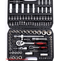 НЕМСКО Гедоре 108 части STAHLМAYER Комплект Инструменти с тресчотки 1/2 1/4 + ЛЕД ФЕНЕР