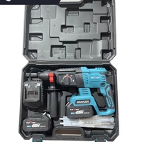 НЕМСКИ Акумулаторен Перфоратор Безчетков 36V 8,0AH KRAFTROYAL SDS PLUS Безжичен + ЛЕД ФЕНЕР