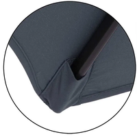 НЕМСКИ Градински Чадър Тип Камбана 3м С Манивела + ЛЕД ФЕНЕР