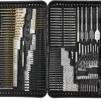 НЕМСКИ Накрайници 246 части Свредла и Битове за гедоре и винтоверт MAR-POL + ЛЕД ФЕНЕР