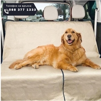 НЕМСКА Постелка за домашен любимец за автомобил PET ZOOM LOUNGE + ЛЕД ФЕНЕР