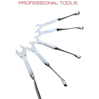 НЕМСКИ Звездогаечни Ключове Twist ROCKFORCE 5 части + ЛЕД ФЕНЕР