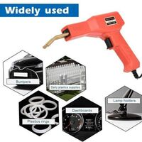 НЕМСКИ Комплект Пистолет За Заваряване На Пластмаса 50w + ЛЕД ФЕНЕР