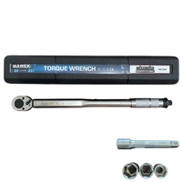 НЕМСКИ ДИНАМОМЕТРИЧЕН КЛЮЧ 1/2″ 28-210Nm, С ВЛОЖКИ И УДЪЛЖЕНИЕ , HAWEK + ЛЕД ФЕНЕР