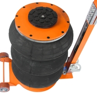 НЕМСКИ Пневматичен Крик балон 6 тона 6000кг BJC + ЛЕД ФЕНЕР