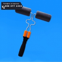 НЕМСКИ Двустранен регулируем валяк за боядисване + ЛЕД ФЕНЕР