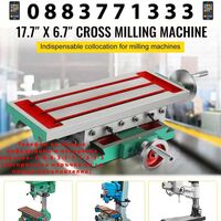 НЕМСКА Маса за фрезоване 45 × 17 см. 30кг + ЛЕД ФЕНЕР