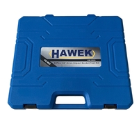 НЕМСКИ Професионален комплект ударни вложки и удължения 43части – 1/2“ (Cr-Mo) , HAWEK , HW-2053 + ЛЕД ФЕНЕР