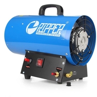 НЕМСКИ Индустриален газов калорифер с регулатор Ripper LPG + ЛЕД ФЕНЕР