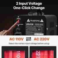 НЕМСКИ Трансформатор за преобразуване на напрежение + ЛЕД ФЕНЕР