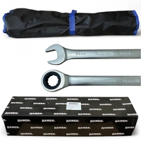 НЕМСКИ ЗВЕЗДОГАЕЧНИ ТРЕСЧОТНИ КЛЮЧОВЕ 6-32 ММ 22 ЧАСТИ HAWEK + ЛЕД ФЕНЕР