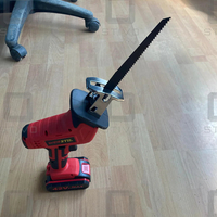 НЕМСКИ Акумулаторен Саблен Прав Трион WERSTIL Комплект + ЛЕД ФЕНЕР