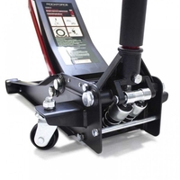 НЕМСКИ нископрофилен крик 3t 2 помпи, RockForce, 75-510мм + ЛЕД ФЕНЕР