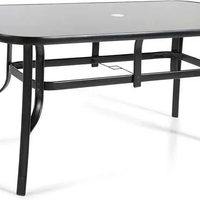 Градински комплект - маса + 6 стола + Подарък ЛЕД ФЕНЕР