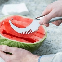 НЕМСКИ Нож за рязане на диня + ЛЕД ФЕНЕР