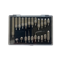 НЕМСКА Магнитна Стойка и Индикаторен Часовник HAWEK в куфар Полски + ЛЕД ФЕНЕР