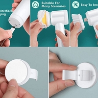 НЕМСКИ Безжична акумулаторна четка, Magic brush, 3 степени на скорост, 3 различни накрайника + ЛЕД ФЕНЕР