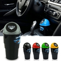 НЕМСКИ Мини кош за отпадъци за кола + ЛЕД ФЕНЕР