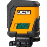 НЕМСКИ Лазерен Нивелир с Тринога Стойка JCB CLL-G 20 Метра със Зелен Лъч + ЛЕД ФЕНЕР