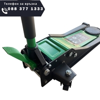 НЕМСКИ НИСКОПРОФИЛЕН КРИК КРОКОДИЛ 4 ТОНА С ДВЕ ПОМПИ И ПЕДАЛ 75 – 505ММ ROCKFORCE + ЛЕД ФЕНЕР