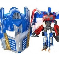 НЕМСКА Трансформърс играчка и маска + ЛЕД ФЕНЕР