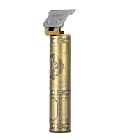 НЕМСКА Машинка за подстригване VGR V-085, 10 W, Закалено острие, Четка за почистване, USB кабел за зареждане, Златен + ЛЕД ФЕНЕР