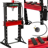 НЕМСКО Пневмо – Хидравлична Преса Пневматично 20 тона ROCKFORCE + ЛЕД ФЕНЕР