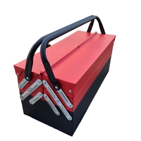 НЕМСКИ Метален Куфар Кутия с Инструменти 86 части STAHLМAYER + ЛЕД ФЕНЕР