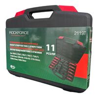 НЕМСКИ Отвертки ТОРКС Комплект 11 части ROCKFORCE + ЛЕД ФЕНЕР
