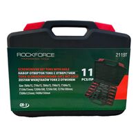 НЕМСКИ Отвертки ТОРКС Комплект 11 части ROCKFORCE + ЛЕД ФЕНЕР