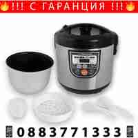 НЕМСКИ Мултикукър Voltz EKG011, 860W, 5 литра, 11 Програми, Инокс + ЛЕД ФЕНЕР