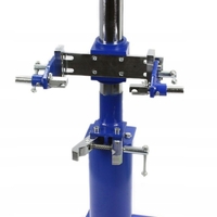 НЕМСКА МЕХАНИЧНА СКОБА – СТОЙКА ЗА ПРУЖИНИ 1100 КГ HAWEK + ЛЕД ФЕНЕР