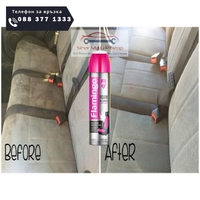 НЕМСКИ Активна Пяна за дълбоко почистване на повърхности 650мл Flamingo  F002 + ЛЕД ФЕНЕР