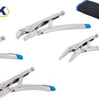 НЕМСКИ Клещи Чираци Комплект 4 части HAWEK Чирак HW-2035 + ЛЕД ФЕНЕР