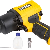 НЕМСКИ Пневматичен Ударен Гайковерт JCB 1/2″ 1450Nm RP9510 + ЛЕД ФЕНЕР