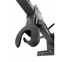 НЕМСКА Хидравлична Скоба – Стойка за Пружини 1 тона HAWEK с универсален захват + ЛЕД ФЕНЕР