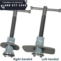 НЕМСКИ Комплект за Сваляне на Спирачни Цилиндри KRAFTROYAL 21 части Смяна на Накладки Спирачки + ЛЕД ФЕНЕР