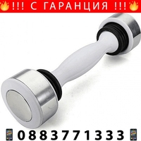 НЕМСКИ Пулсиращ дъмбел за стегане на ръцете , Компактен размер + ЛЕД ФЕНЕР..