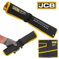 НЕМСКИ Органайзер за Звездогаечни Ключове Празен Калъф 25 броя JCB + ЛЕД ФЕНЕР