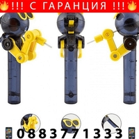 НЕМСКИ Забавен робот, Съхранител на близалки + ЛЕД ФЕНЕР