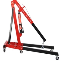 НЕМСКИ Кран за двигател 2 тона жираф + ЛЕД ФЕНЕР