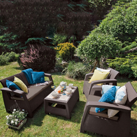 НЕМСКИ Луксозен Градински Сет Navara В 3 Цвята + Подарък ЛЕД ФЕНЕР