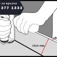 НЕМСКИ Уред нож за рязане на гипсокартон 18-150мм Mar-Pol + ЛЕД ФЕНЕР